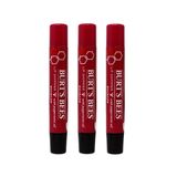 Lip Shimmer Burt&#39;s Bees Rhubarb 2,6 Ml (pacote Com 3)