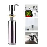 Dosador Inox De Bancada Para Sabão Líquido E Detergente 25cm
