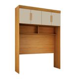 Modulado Aero Casal 4 Portas - Orion-cinamomo-off White - Leifer Móveis