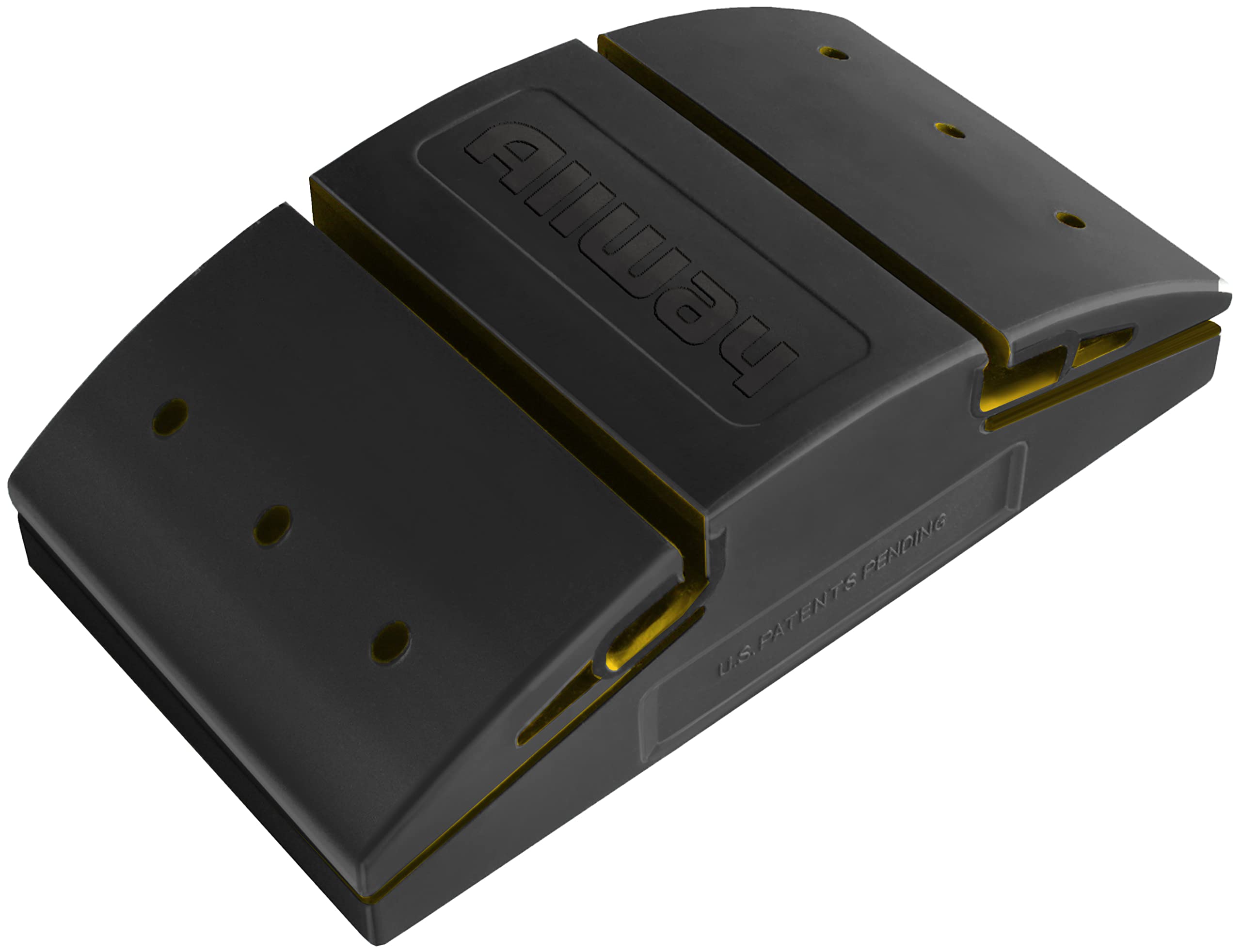 Bloco De Lixar De Borracha Allway Rb1 Easy Grip 6 Pinças De Aço