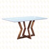 Mesa De Jantar Madeira Maciça - Ibiza-1,20x0,80m - Art Salas