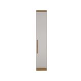 Modulado 1 Porta 100% Mdf - Rizon-cumaru Off White - Móveis Novo Horizonte