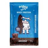 Whey Protein Concentrado Sache Sabor Brownie 31g +mu