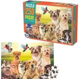 Quebra-cabeça - Cachorros Fofos 250 Peças