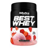 Suplemento Best Whey Atlhetica Milkshake De Morango 450g
