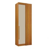 Modulado Canto 1 Porta - Orion-cinamomo-off White - Leifer Móveis