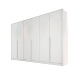 Guarda-roupa Casal 6 Portas 9 Gavetas 2,70m - Ibiza-branco - Bianchi Móveis