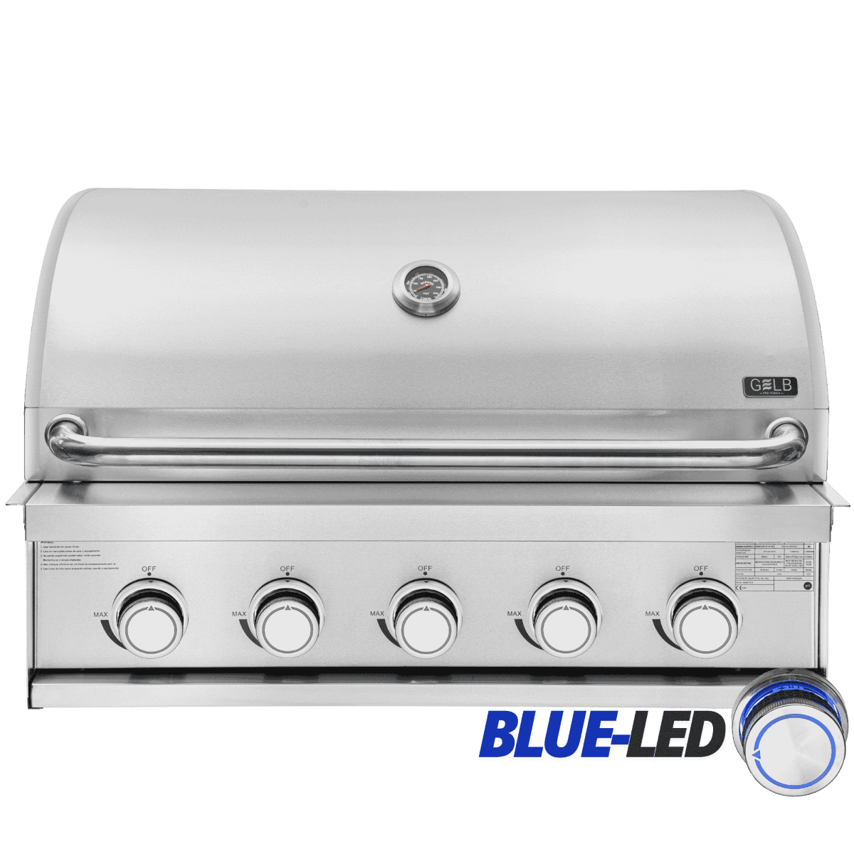 Churrasqueira A Gás Gelb Küche Professional 5 Queimadores