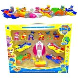 Brinquedo Meninos 6 Bonecos Equipe Canina Colecionável