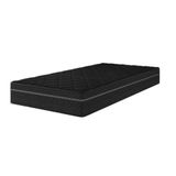 Colchão Solteiro Umaflex Molas Ensacadas Ocean (188x88x20) Preto, Original, Conforto, Qualidade