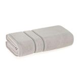 Toalha De Rosto Fio Zero Twist 100% Algodão Plaza Mineral/preto