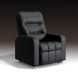 Poltrona Do Papai Reclinável Maldivas Corino - Star Confort Preto