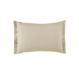 Mini Fronha Travesseiro Multiuso Altenburg Toque Acetinado 35cm X 50cm Bege