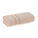 Toalha De Rosto Fio Zero Twist 100% Algodão Plaza Rosé/preto