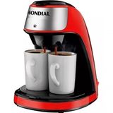 Cafeteira Mondial 500w Faz 2 Xicaras 240ml Luxxred 220v