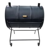 Churrasqueira Bafo Tambor C/ Grelha + Suporte 200lt 200l Preto