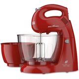 Batedeira Ultra Turbo 500w Britania Com 2 Tigelas Vermelho 220v