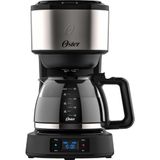 Cafeteira Oster Digital Ellegance Inox Preta 800w Programavel 220v