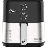 Fritadeira Air Frayer 4,6l Oster 1500w Com Timer - Inox 110v