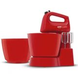 Batedeira 350w Arno Com 2 Tigelas 3 Velocidades Ellegance Red 220v