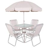 Conjunto Petrópolis Para Jardim 86206 Bel Bege