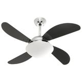 Ventilador De Teto Volare Fly Preto 110v