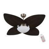 Ventilador De Teto Dormamu Bronze 4 Pás Palmae 110v Com Controle
