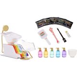 Rainbow High Salon Playset com Arco-Íris de DIY Espuma de Cor de Cabelo Lavável PARA Crianças e Bonecas - Boneca Não Incluída