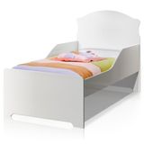 Mini Cama Infantil Com Guarda Branco Premium