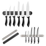 Barra Magnética Imã Suporte Facas Ferramentas Cozinha 33cm