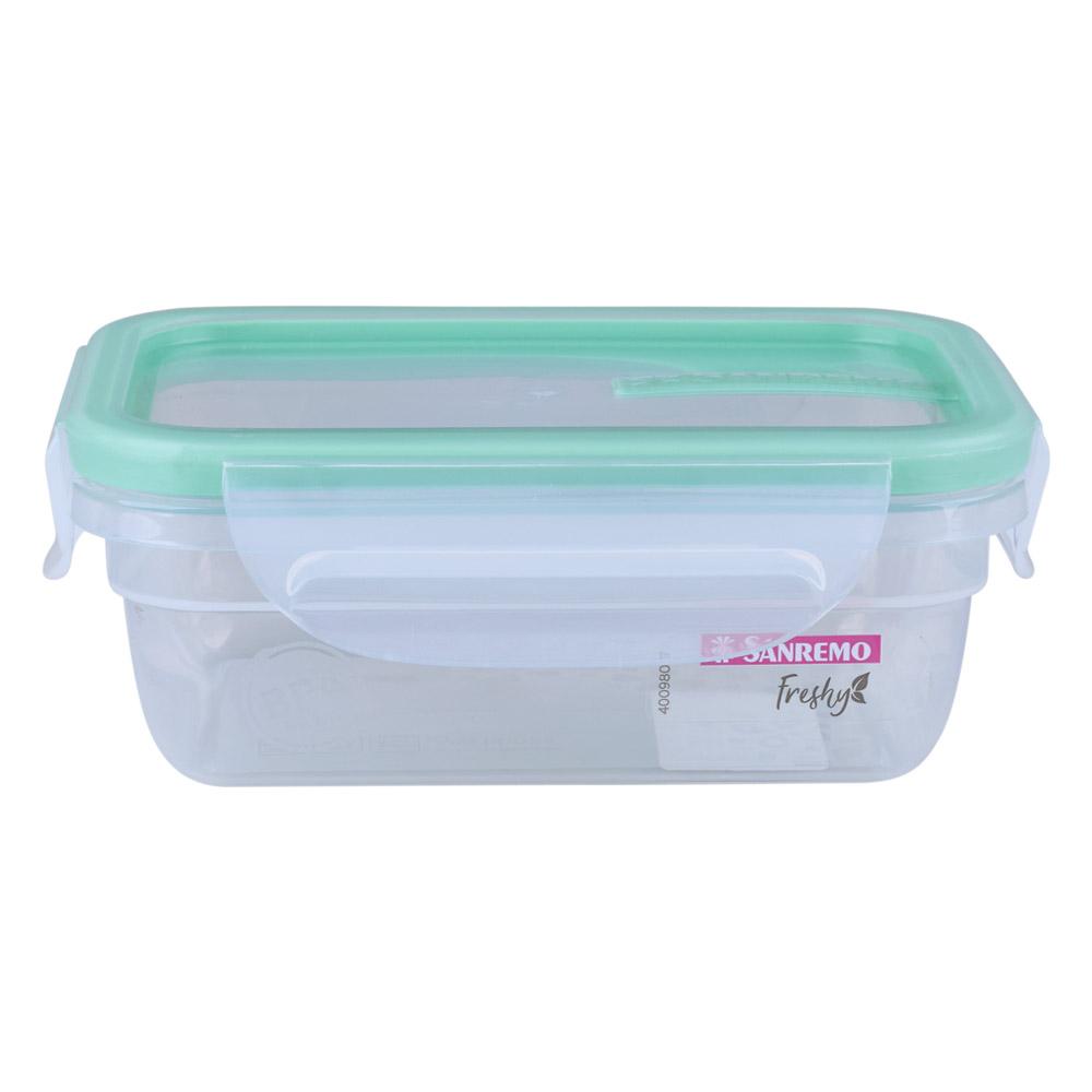 Pote Retangular 330ml Com Trava Sr1763 Sanremo Sortido