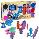 Brinquedo Lilo &amp; Stitch E Amigos Da Massinha 2900 Cotiplás
