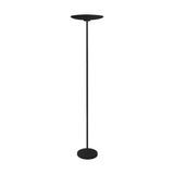 Coluna Dot Slim Luminária De Piso Chão Preto Led 12w Bivolt