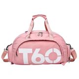 Bolsa De Viagem Academia Fitness 35l Esportiva Em Fibra Sintetica 48cm Rosa