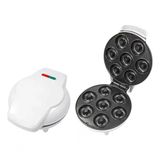 Máquina De Donuts Mini Faz 7 Rosquinhas Confeitaria 110v