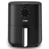 Air Fryer Fritadeira Eletrica 3.5l Arno 1280w Com Timer All Black 220v
