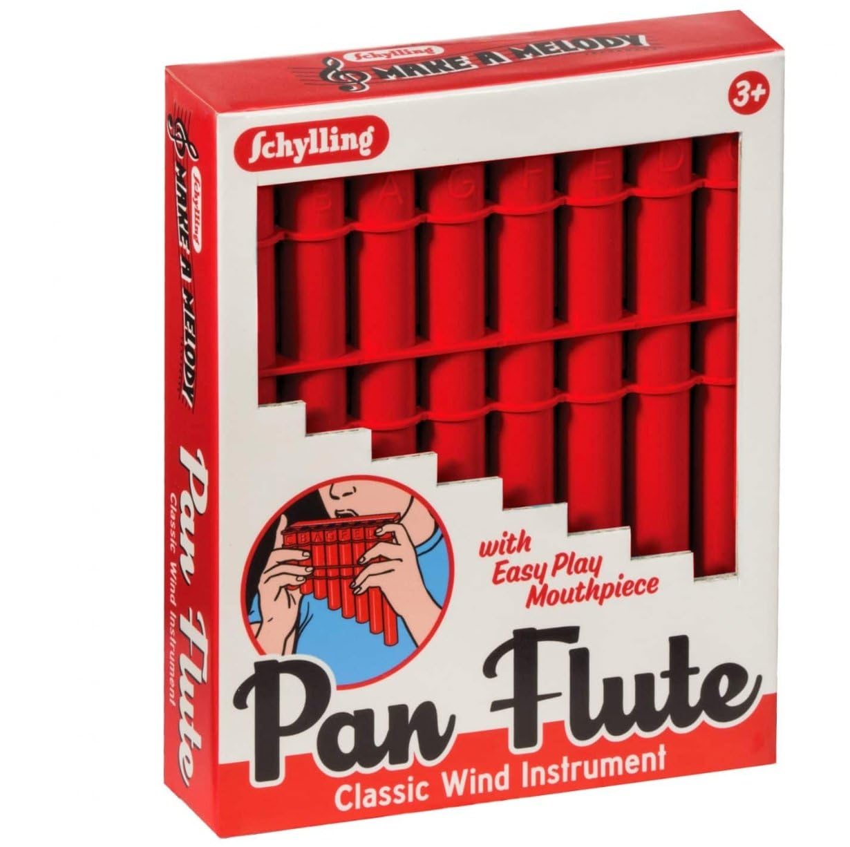 Música Pan Flute Schylling Para Crianças, Cor Aleatória