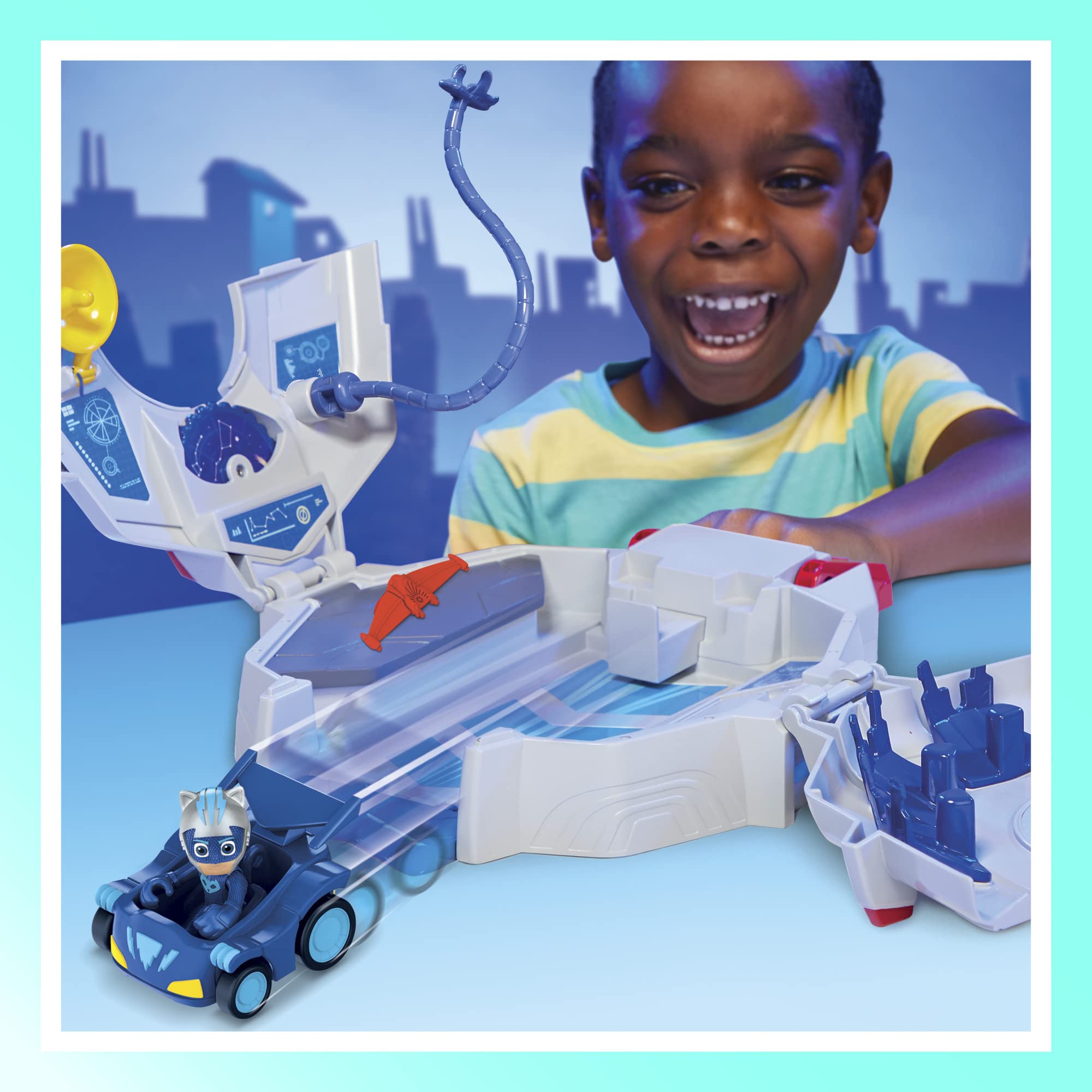 Conjunto De Jogos Pj Masks Power Heroes Pj Power Q Com Carro E