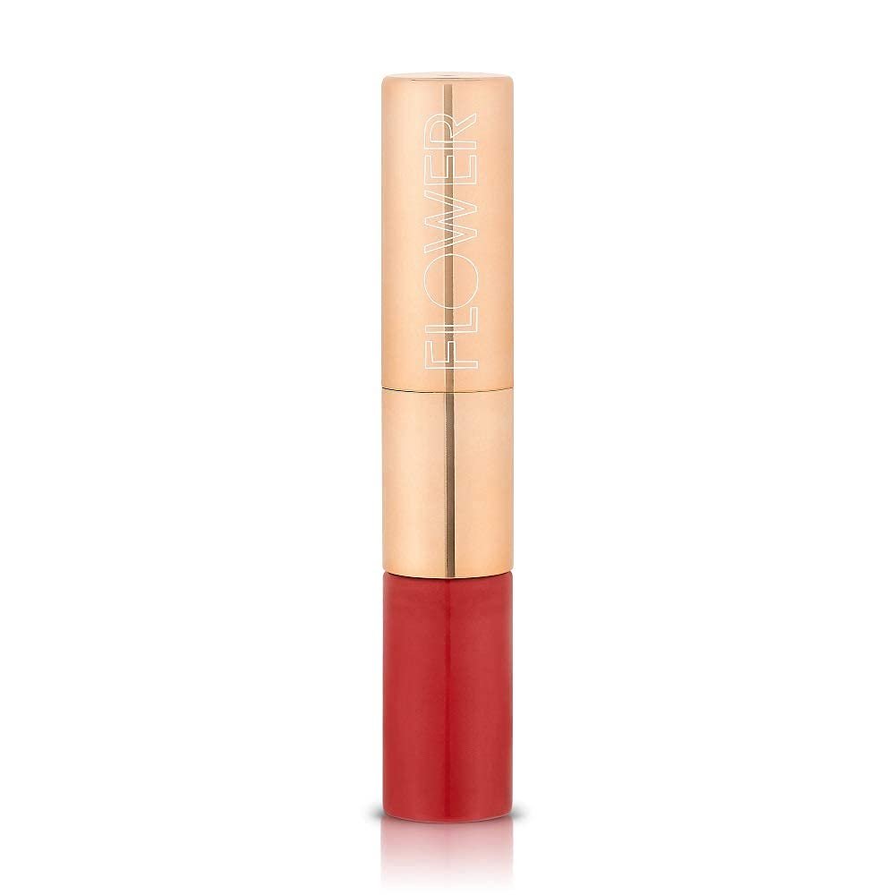 Lip Duo Flower Beauty Mix N Matte Full Coverage Red Velvet