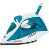 Ferro De Passar A Vapor Black Decker 1200w 220v Antiaderente - Azul