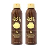 Spray Corporal Protetor Solar Sun Bum Original Spf 30 177ml (pacote Com 2 Unidades)