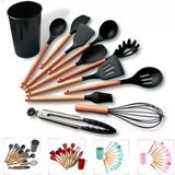 Kit 12 Utensílios Barato Original Concha