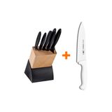 KIT - Faqueiro Plenus 6 Peças + 1 Faca de Carne Profissional 10 Pol - Tramontina