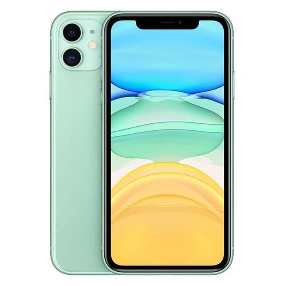 Usado: Iphone 11 128 Gb Verde - Excelente