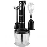 Mixer Turbo 3x1 Copo 1l 500w Britania 2 Velocidades Black Line 110v