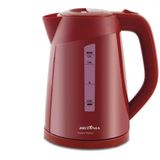 Chaleira Eletrica Britania 1,7l Desligamento Automatico 1200w Vermelho 110v