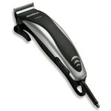 Maquina Cortar Cabelos Mondial 4 Pentes Silver Black 110v