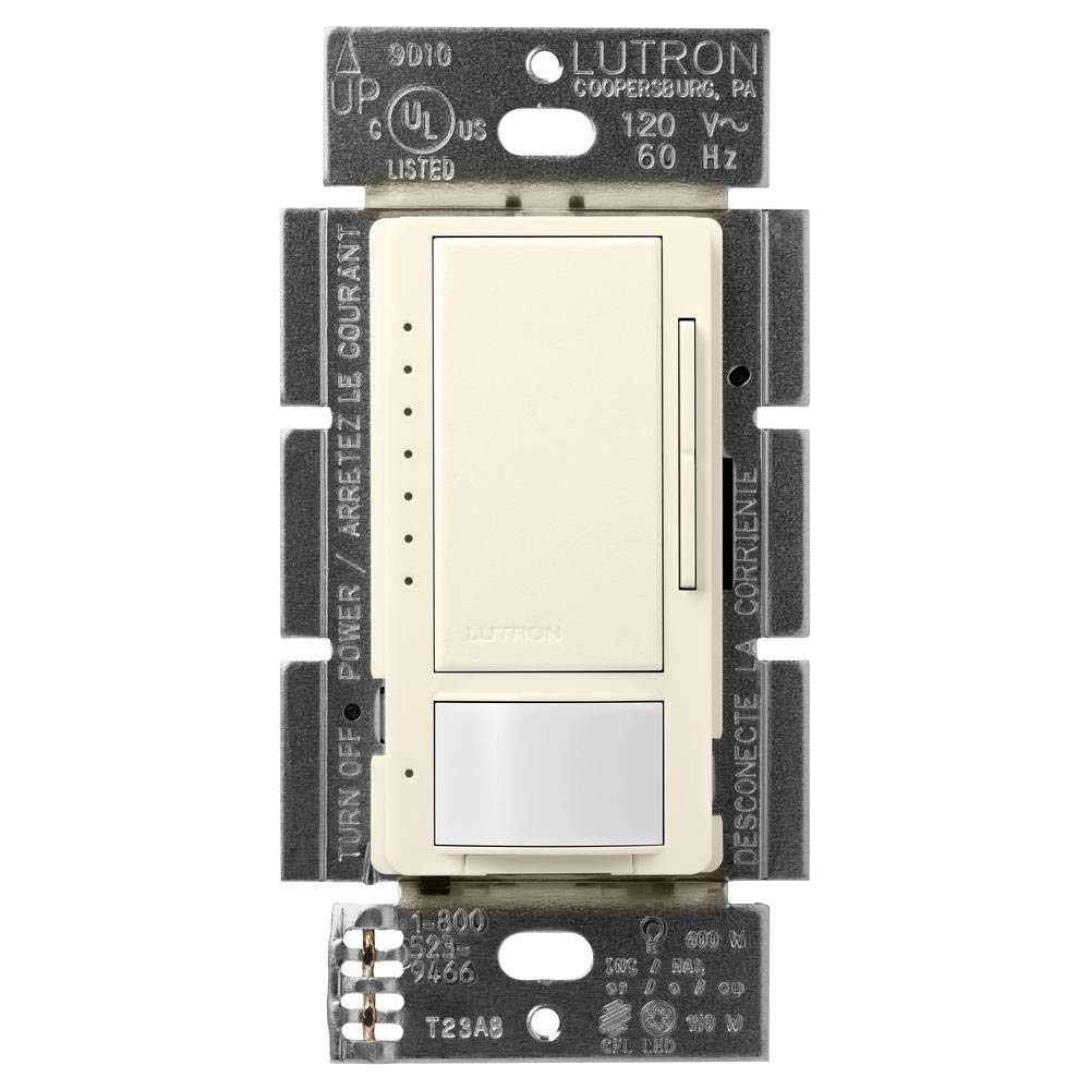 Interruptor De Intensidade Com Sensor De Movimento Lutron Maestro Mscl-op153m-bi