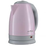 Chaleira Bule Eletrico Britania 1,8l Rosa Com Desligamento Automatico 110v