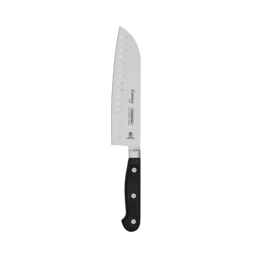 Faca Profissional Master Santoku Century Lâmina Aço Inox 7